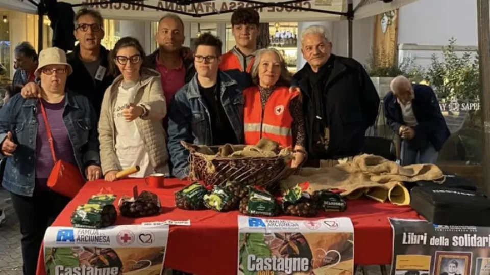 Riccione castagne solidarietà
