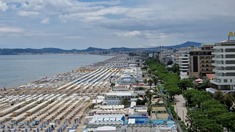 Riccione dall'alto