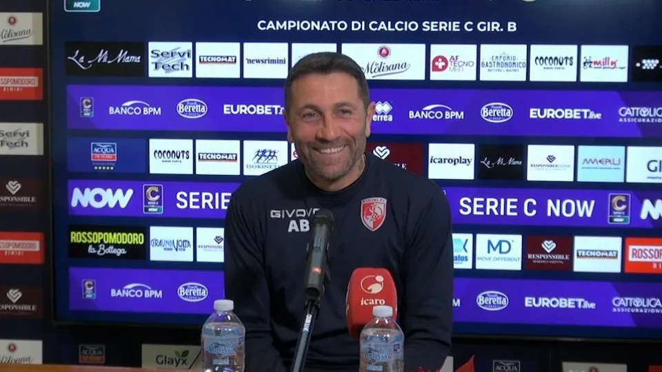 Antonio Buscè, allenatore del Rimini F.C
