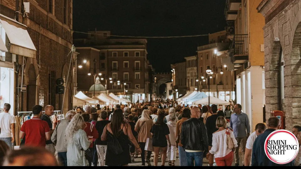 Rimini Shopping night