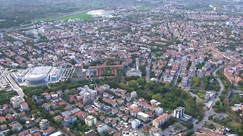 Rimini vista dall'alto