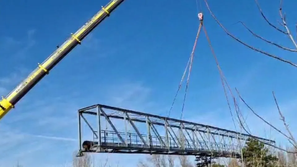 la rimozione della tubazione
