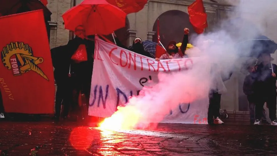 la manifestazione di oggi (@newsrimini)
