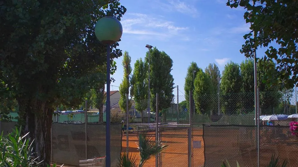 Una bella immagine del Tennis Club Viserba
