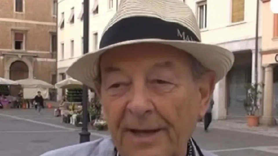 Romano Bedetti nel 2014 (Newsrimini)