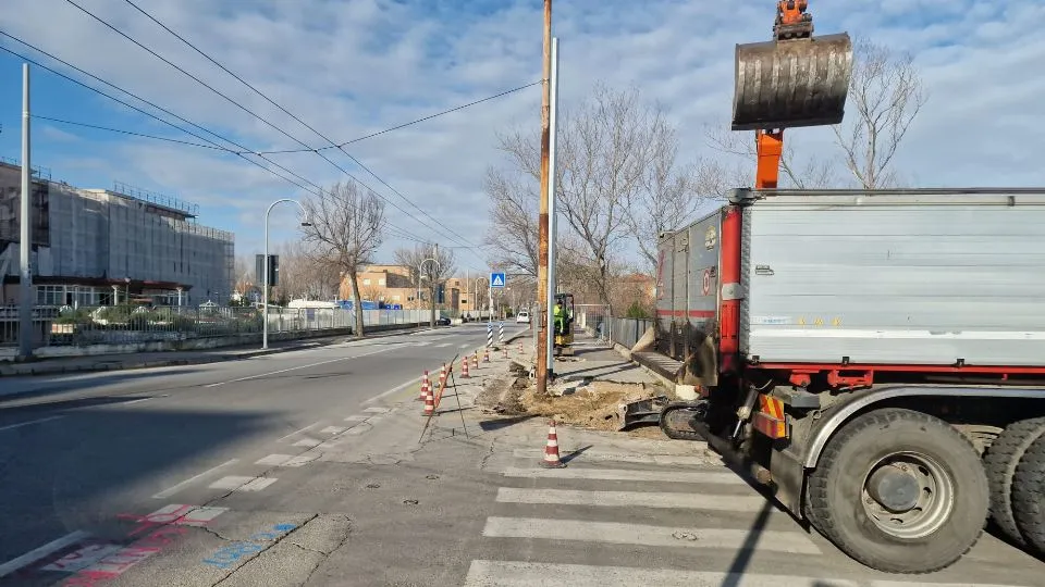 il cantiere
