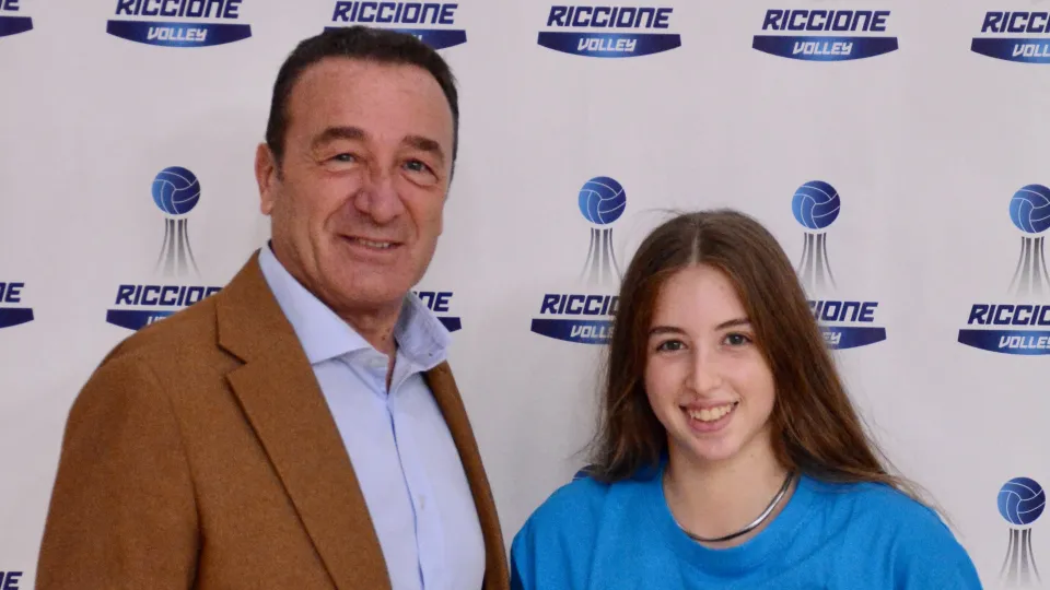 Sara Muscarà insieme al DS Sanzio Sacchetti