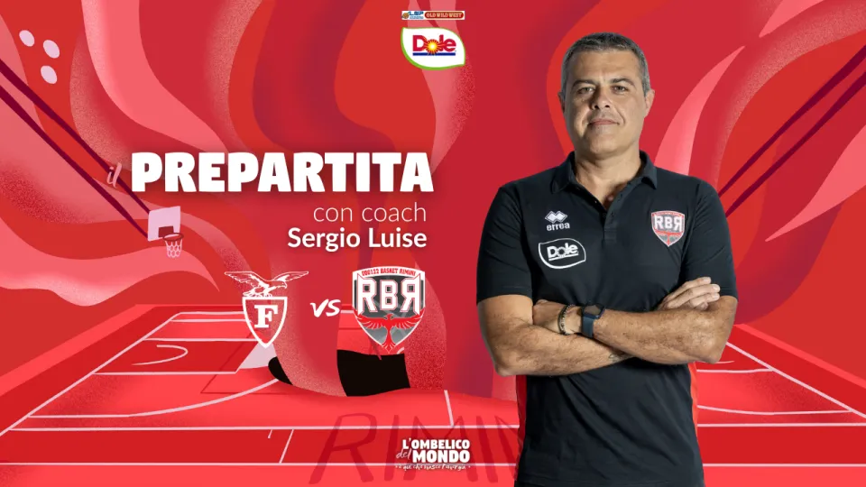 Sergio Luise, viceallenatore della Dole Basket Rimini