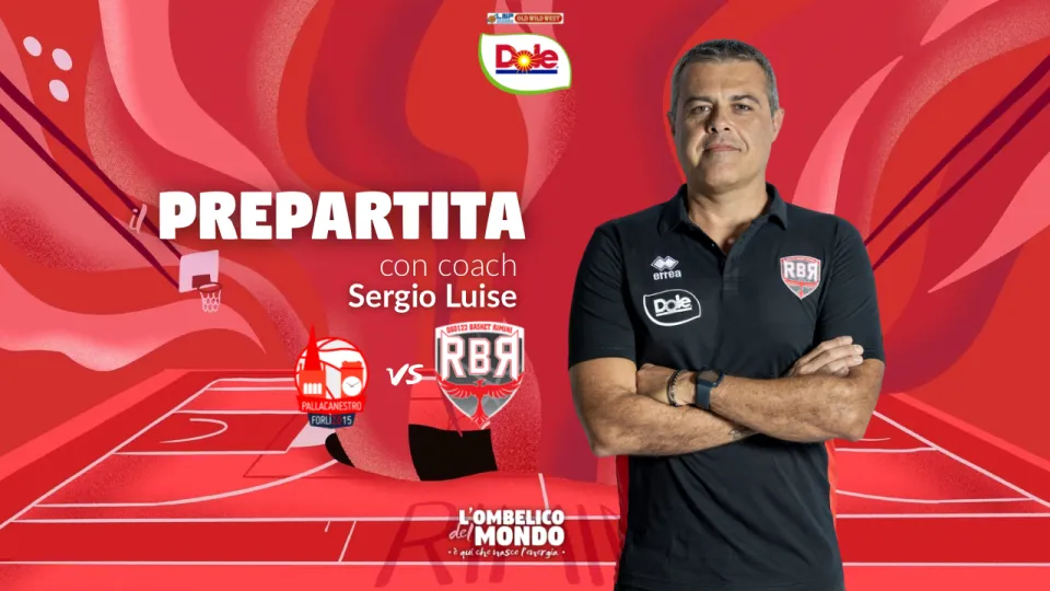 Sergio Luise, viceallenatore della Dole Basket Rimini