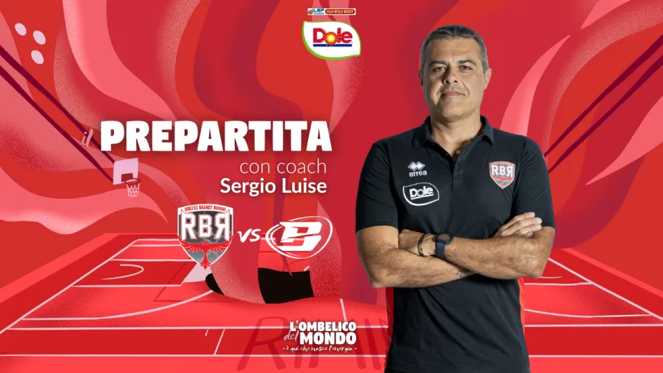 Sergio Luise, viceallenatore della Dole Basket Rimini