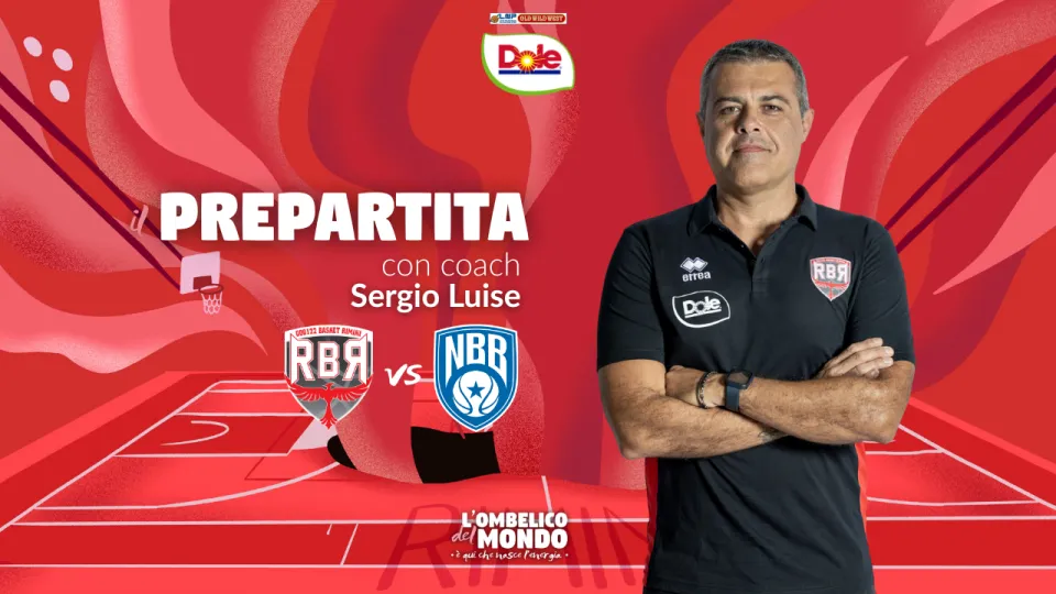 Sergio Luise, viceallenatore della Dole Basket Rimini