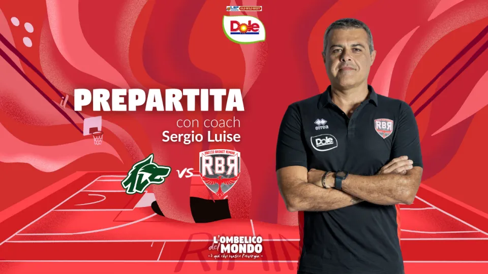 Sergio Luise, viceallenatore della Dole Basket Rimini