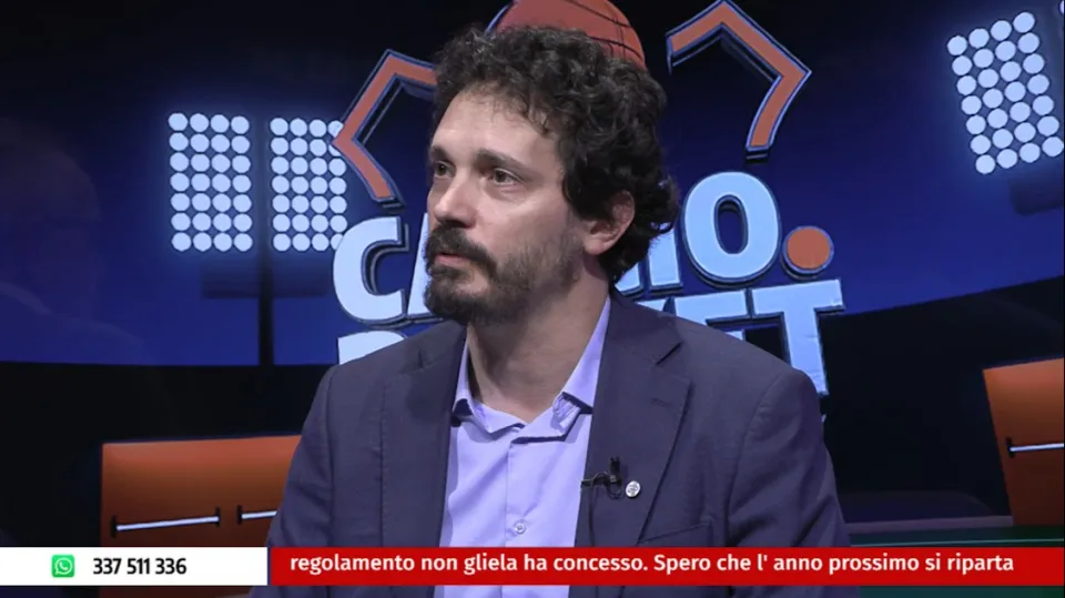 Simone Alberici ospite di Calcio.Basket