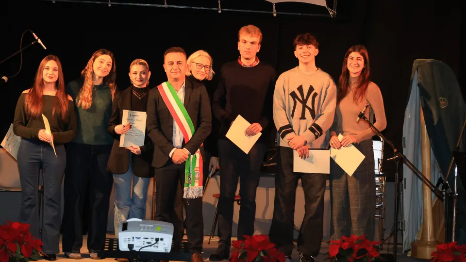 Sportivi premiati dal sindaco