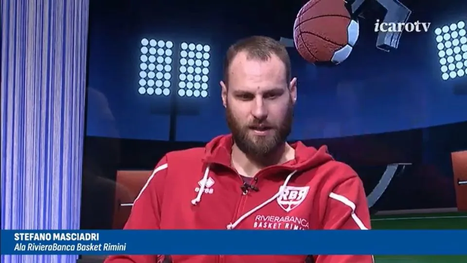 Stefano Masciadri ospite a Calcio.Basket
