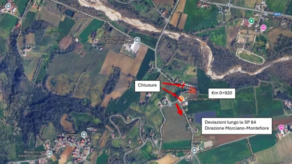 strade su cui si interviene