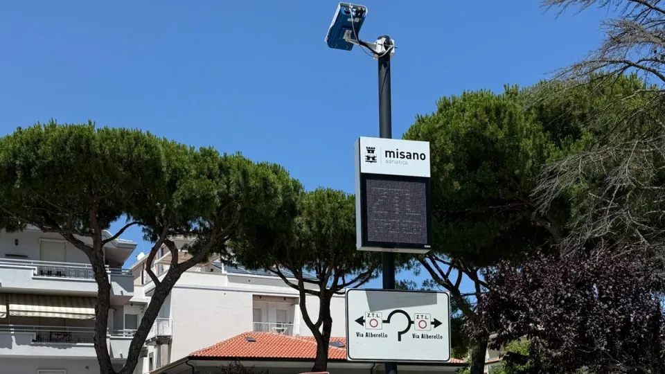 telecamere e varchi ztl misano
