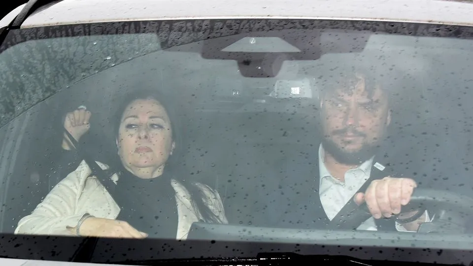Rimini 27-03-2025 – Omicidio Paganelli incidente probatorio Manuela Bianchi -Barzan Manuela Bianchi. Manuel Migliorini – Adriapress.