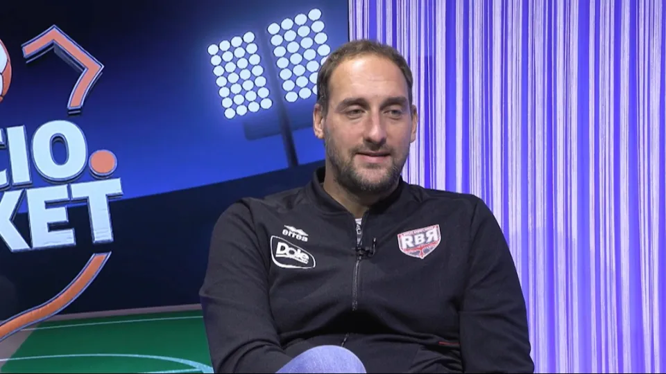 Tommaso Rinaldi ospite di Calcio.Basket