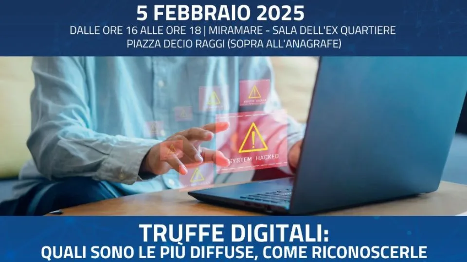 Truffe digitali: come difendersi. Un incontro con la Polizia Postale
