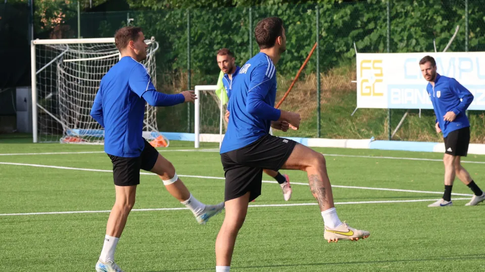 Un allenamento de La Fiorita