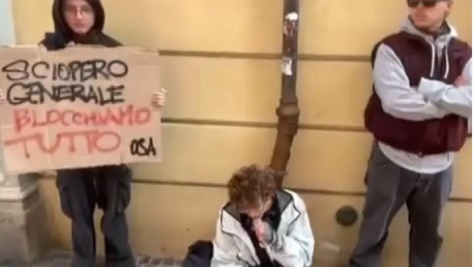 un frame tratto dal video degli studenti