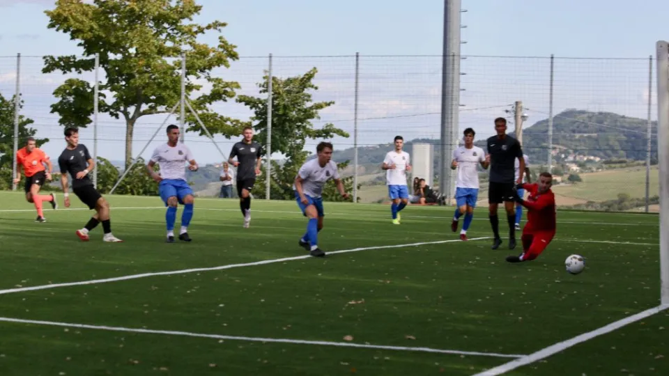 Un gol di Daniele Babboni