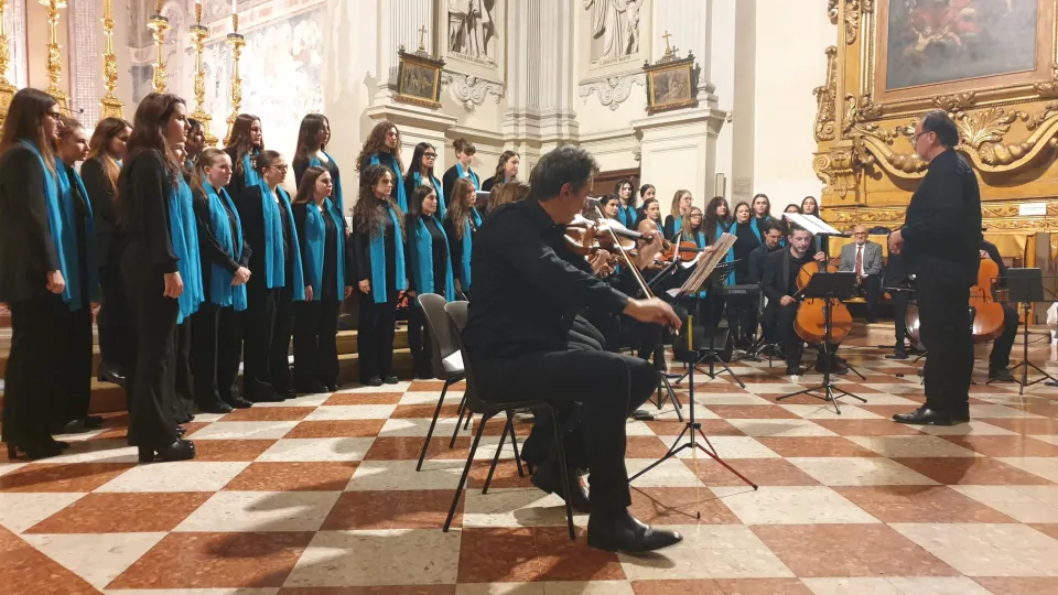 Un momento del concerto