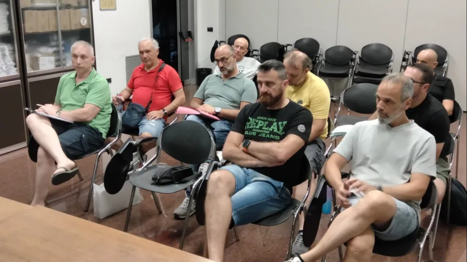 Un momento del corso