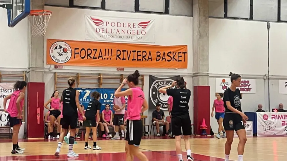 Un momento del test amichevole