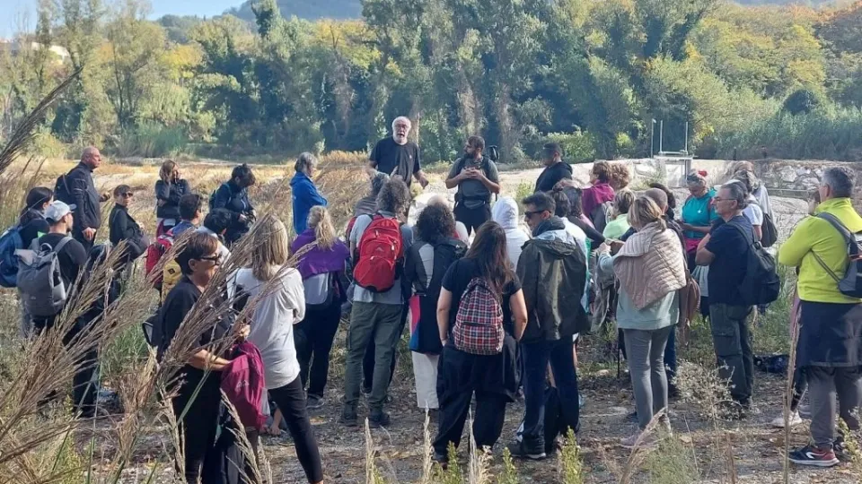un momento della camminata