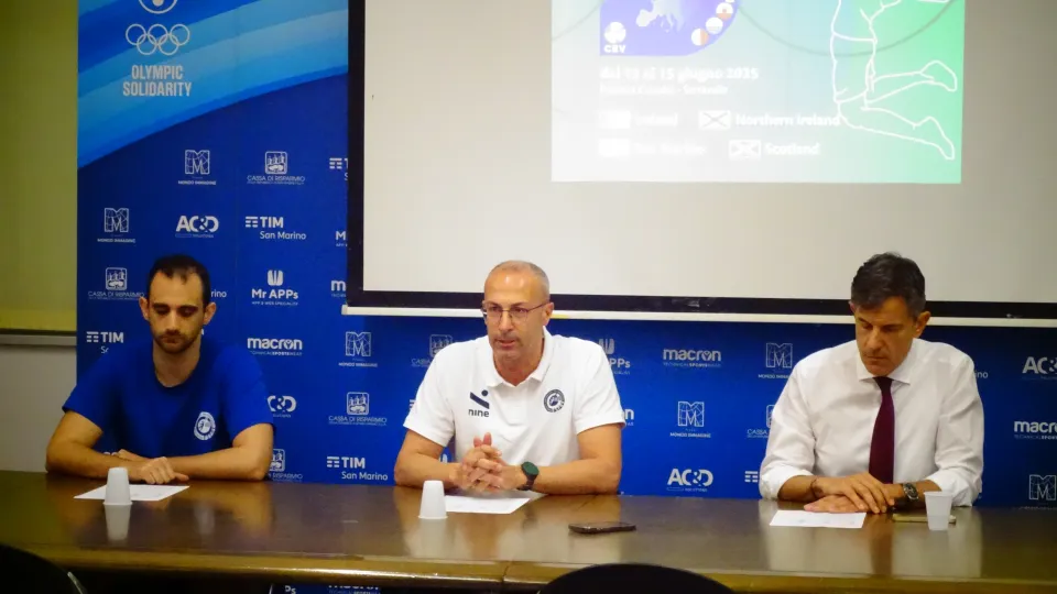 Un momento della conferenza stampa
