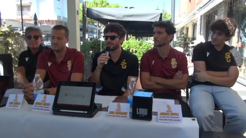 Un momento della conferenza stampa