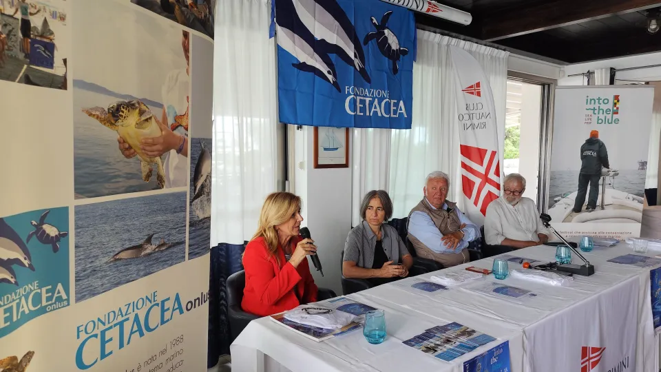 un momento della conferenza stampa di presentazione di
