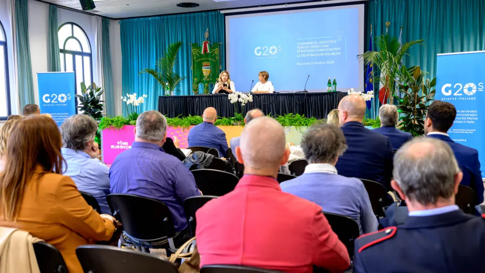 un momento della conferenza