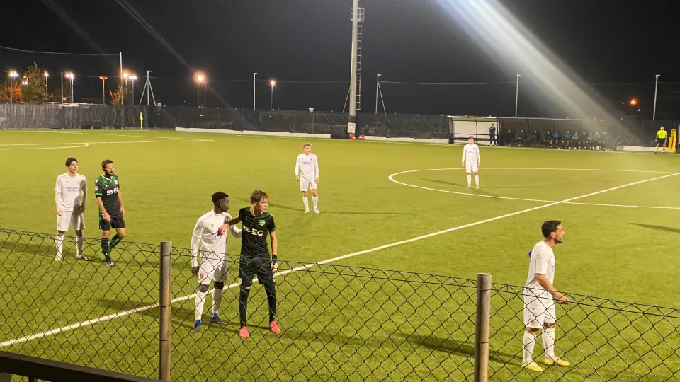 Un momento della partita