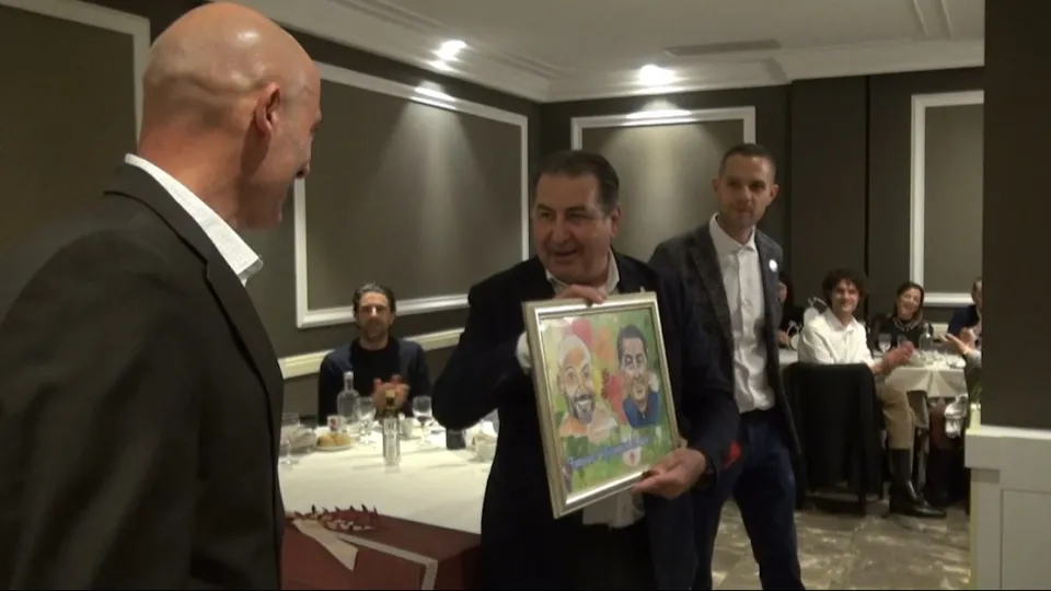 Un momento della serata