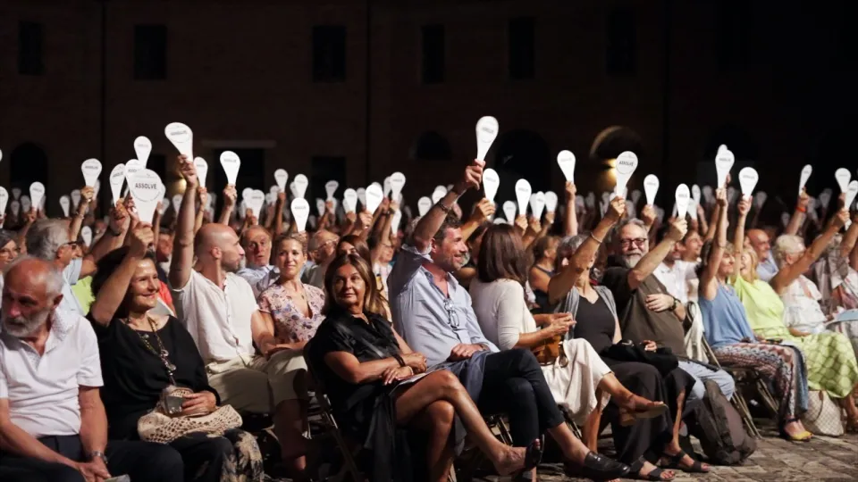 un momento della votazione
