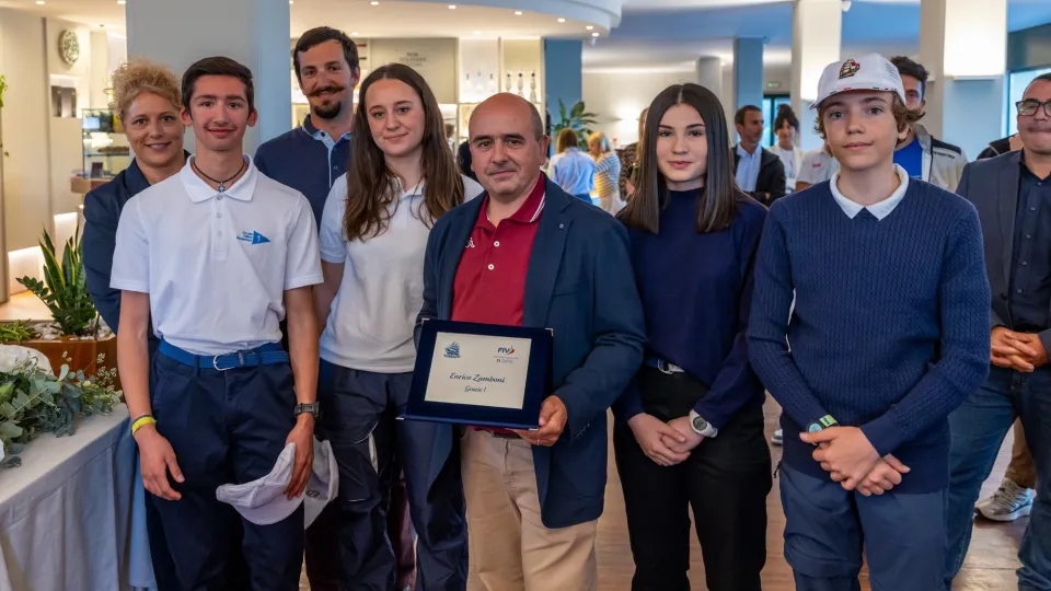 Un momento delle premiazioni