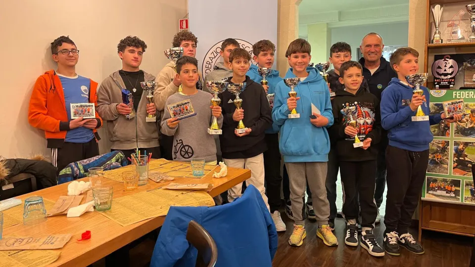 Un momento delle premiazioni