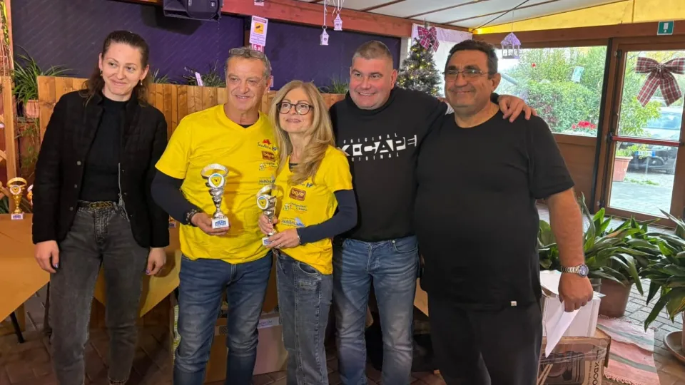 Un momento delle premiazioni