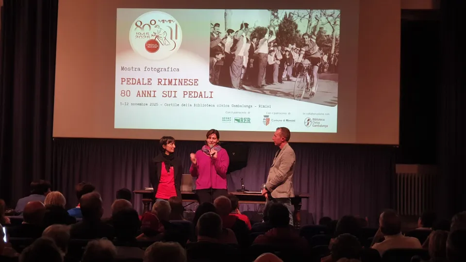 Un momento dell'inaugurazione