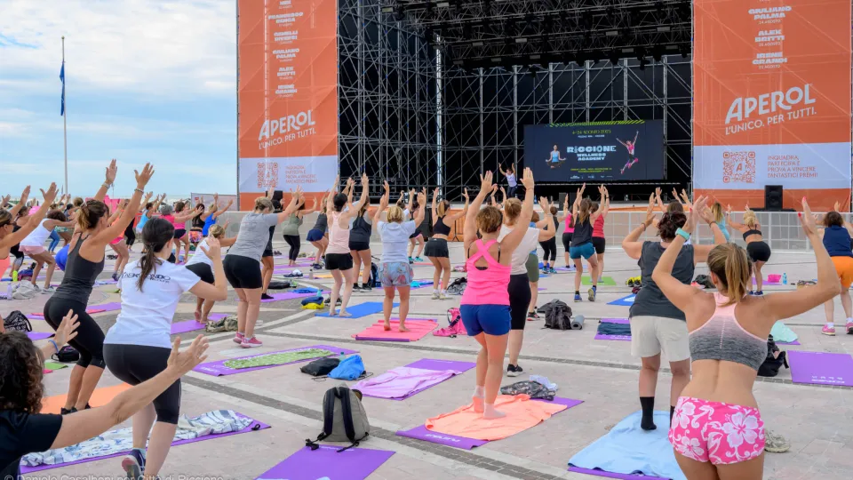 Un momento di Riccione Wellness Academy