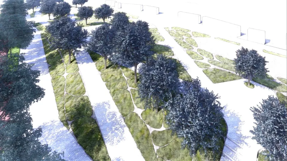 un rendering