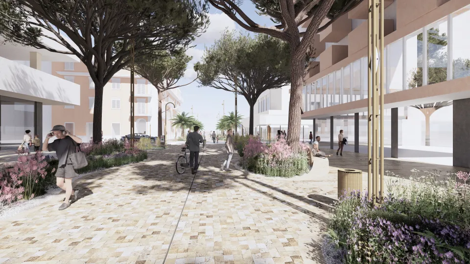 un rendering