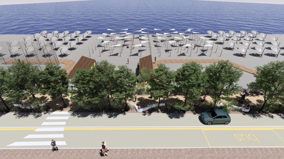 un rendering