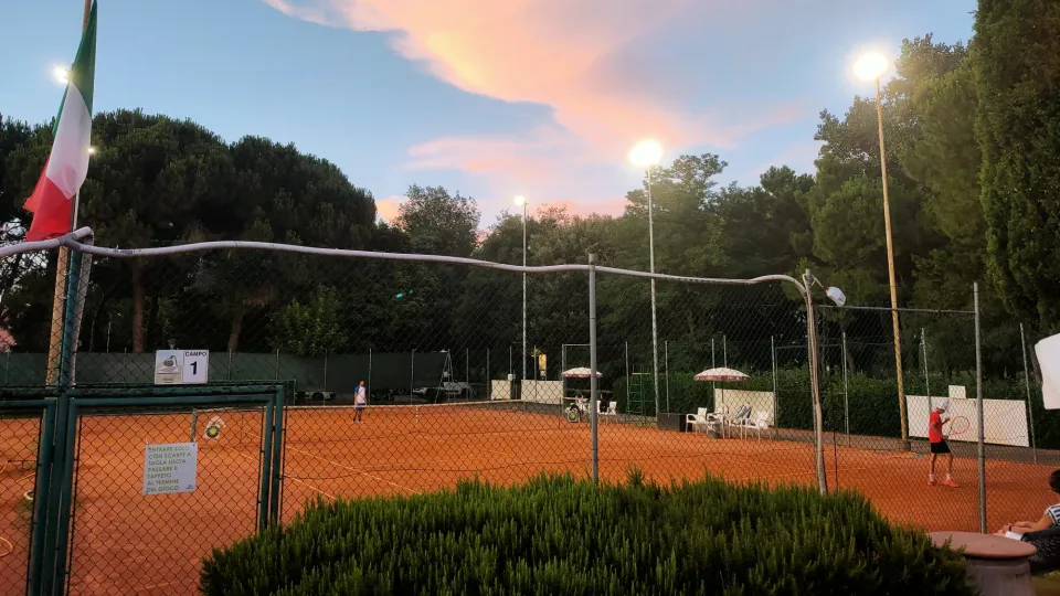 Una bella immagine del Circolo Tennis Venustas