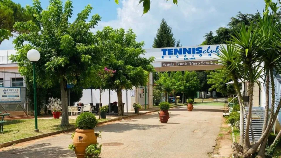 Una bella immagine del Tennis Club Riccione