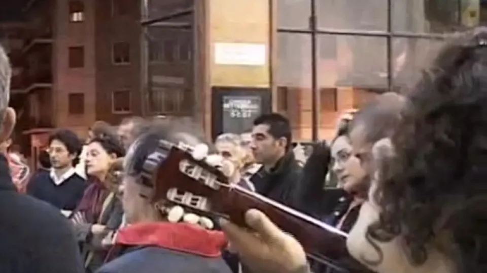 una preghiera in stazione