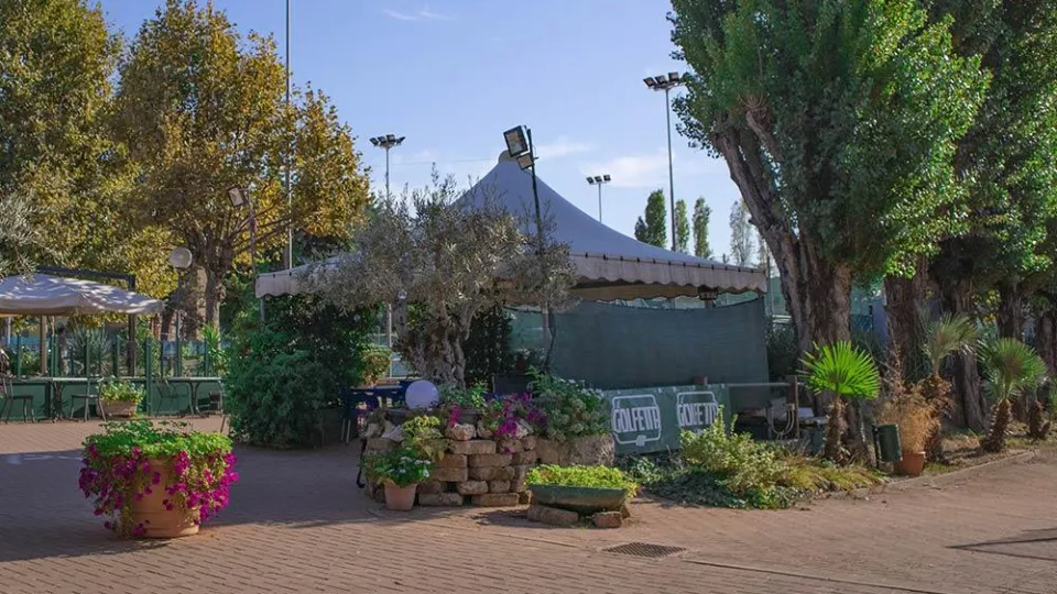 Un'immagine del Tennis Club Viserba